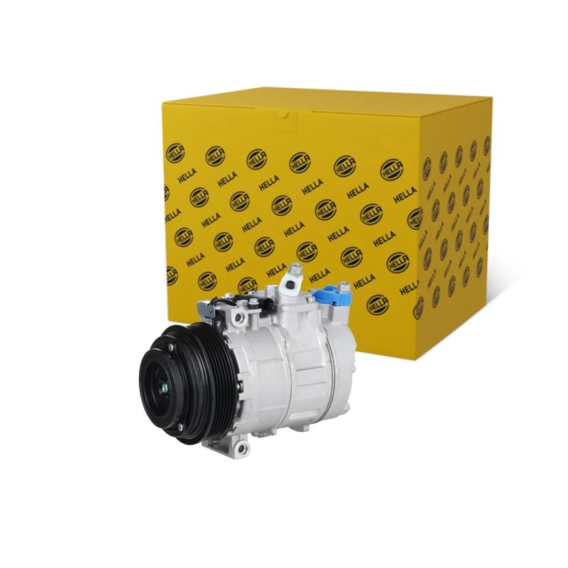 Image of HELLA Air conditioning compressor HELLA 8FK 366 201-351