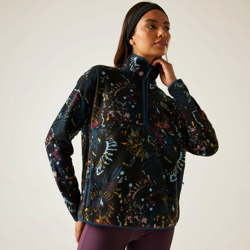 Image of Dare 2b Womens Amble Fleece in Black Size: 20 Black Female 20