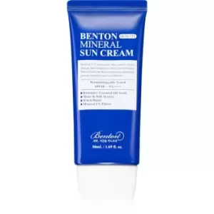 image of Benton Skin Fit Mineral Mineral Sunscreen for Face SPF 50+ 50ml