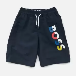 Hugo Boss Boys' Swim Shorts - Navy - 12 Years