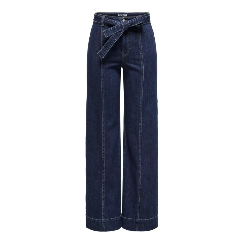 Image of Only Womens high-waisted jeans Only Madison Blush Wide Bleu Female Lx30