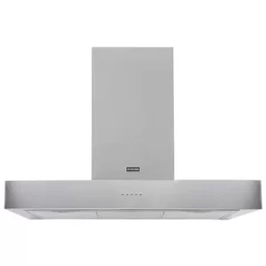 image of Stoves 444410236 90cm Flat Sterling Chimney Hood in Stainless Steel A Rated