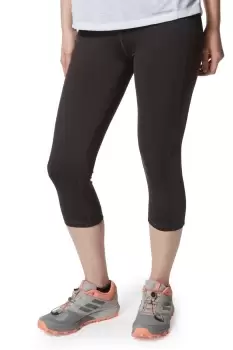 image of Craghoppers Womens/Ladies NosiLife Luna Crop Tight Legging Trousers 14 - Waist 30' (76cm)