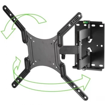 image of Vivanco Tilt + Swing Wall Mounted Bracket Up 55 inch