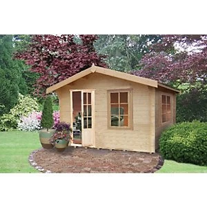 Image of Shire Bucknells Log Cabin 10 x 12 ft