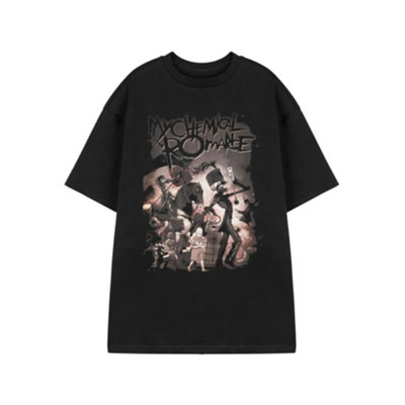 Image of My Chemical Romance My Chemical Romance Short Sleeved T-Shirt in Black Size: Small Black S Unisex 5063203915231