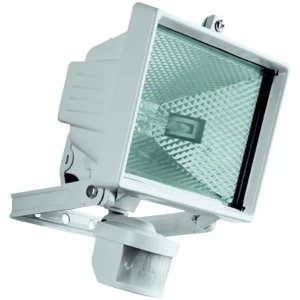 Image of Wickes Halogen White Floodlight with PIR - 400W R7S