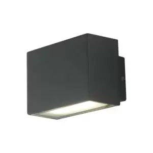 image of Fan Europe Agera - Outdoor Integrated LED Aluminum wall Lamp, Black Matt, IP54, 4000K