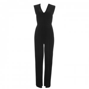 Image of Vila Vizelda Sleeveless Jumpsuit - Black