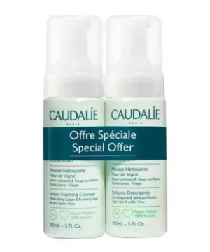 image of Caudalie Instant Foaming Cleanser Duo