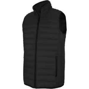 Kariban Mens Quilted Lightweight Down Bodywarmer (L) (Black)