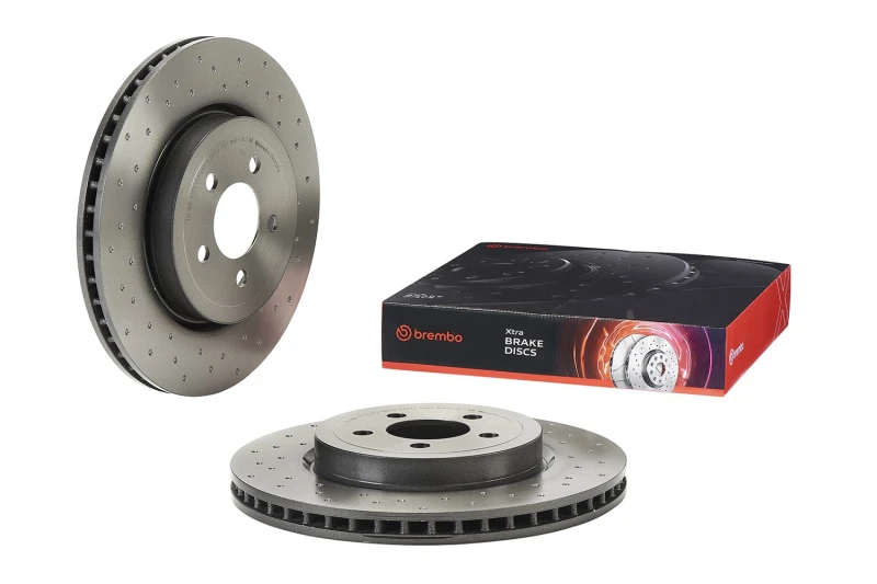 Image of BREMBO Brake disc BREMBO 09.A404.1X