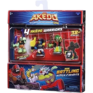 Image of Akedo Ultimate Arcade Warrior Collector Pack Mini Figures (Wave 5)