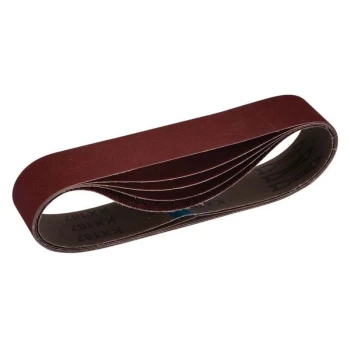 Image of Draper - 09215 Cloth Sanding Belt, 50 x 686mm, 80 Grit (5 Pack)