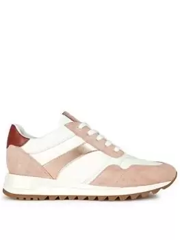 Image of Geox Geox D Tabelya A Trainer - Nude White, Size 5, Women