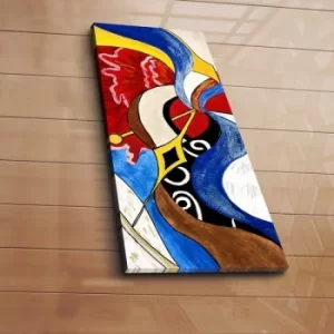 Image of 3070C-51 Multicolor Decorative Canvas Painting