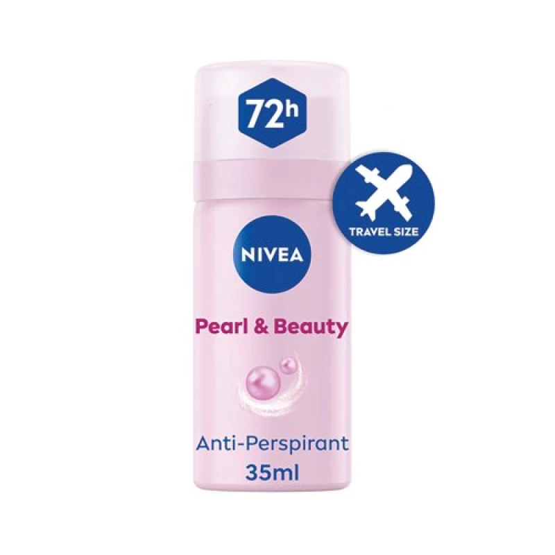 Image of Nivea Nivea Pearl and Beauty Anti-Perspirant Mini Spray Pearl Extract/Avocado Oil 35ml (Pack of 8) C006448 C006448