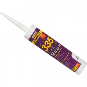 Image of Everbuild Construction Silicone Sealant Grey 310ml
