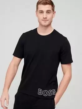 Image of BOSS Bodywear Identity Lounge T-Shirt - Black Size M Men