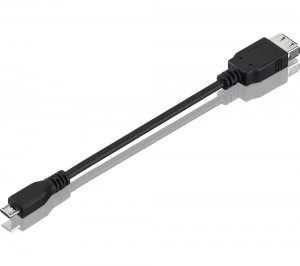 Image of Goji GOTG17 On The Go USB to Micro USB Cable 0.15 m