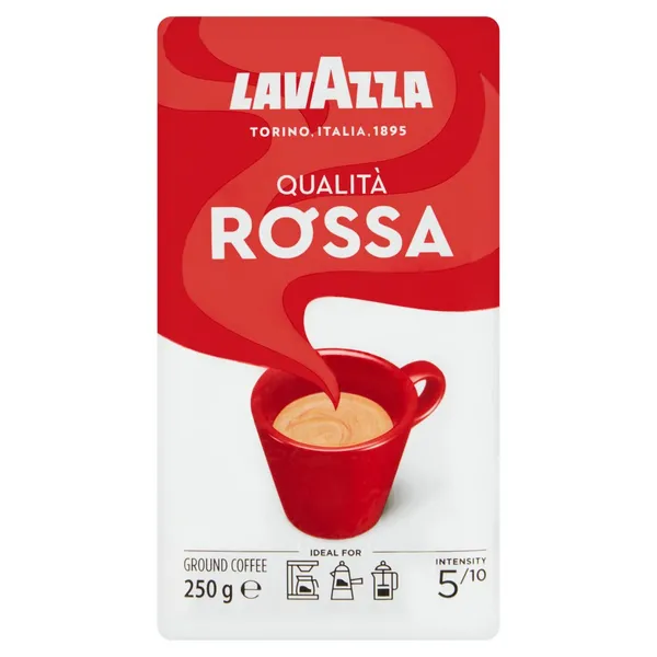 image of Lavazza Qualita Rossa Ground Coffee 250g