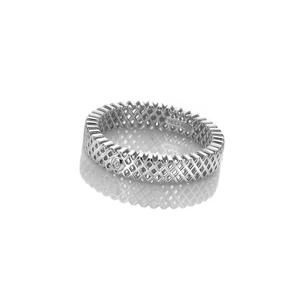 Image of Hot Diamonds Quest Filigree Ring DR222/R Size: Size R