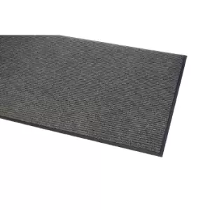 image of Entrance matting, ribbed, LxW 900 x 600 mm, grey