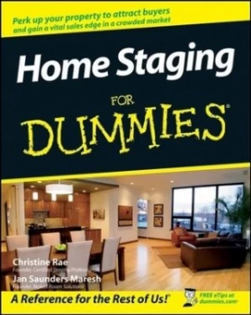 Image of Home Staging for Dummies by Christine Rae Book
