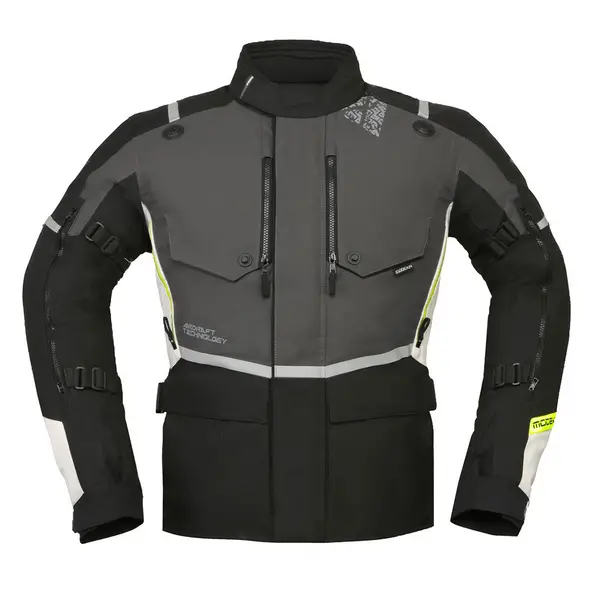 Image of Modeka Trohn Jacket Dark Grey Light Grey XL