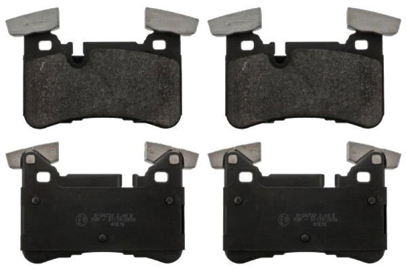 Image of SWAG 10 11 6132 Brake pad set Rear Axle, prepared for wear warning indicator Brake Pad Set,disc brake (402)