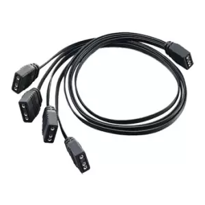 Image of Silverstone ARGB 4-Fach Splitterkabel - 30cm