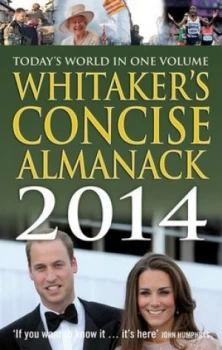 Image of Whitakers Concise Almanack 2014 Book