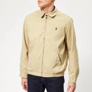 image of Polo Ralph Lauren Mens Bi-Swing Windbreaker - Khaki Uniform - S