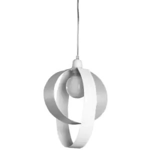 image of Onli Serena Designer Spherical Pendant Ceiling Light, White