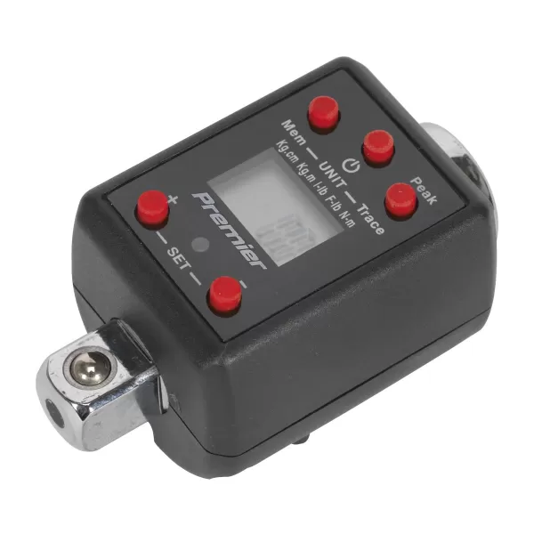 Image of Sealey STW290 Torque Adaptor Digital 1/2Sq Drive 40-200Nm(29.5-147.5lb.ft)