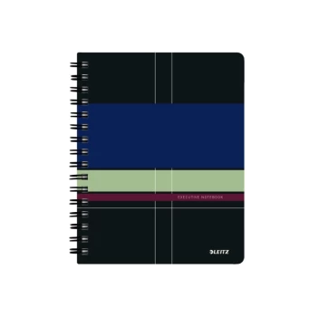 Image of Executive Notebook A5 Ruled, Wirebound with Polypropylene Cover 80 Sheets - Outer Carton of 6