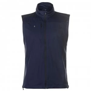 image of Oscar Jacobson Gregory Pin Gilet Mens - Navy