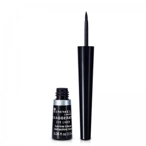 image of Rimmel Exaggerate Liqiud Eyeliner - Black