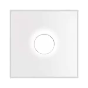 image of SQUARE ceiling light white 1 bulb