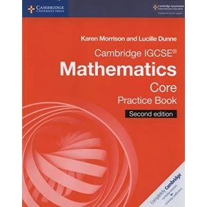 Image of Cambridge IGCSE (R) Mathematics Core Practice Book Paperback / softback 2018