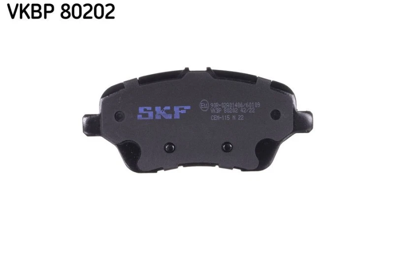 Image of SKF Brake pad set SKF VKBP 80202