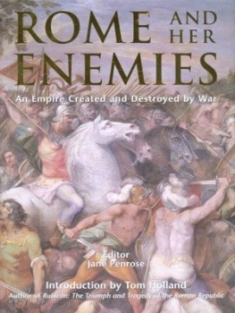 Image of Rome and Her Enemies by Jane Penrose Hardback