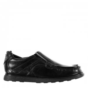 Image of Kangol Waltham Slip On Childrens Shoes - Black