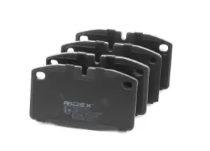 Image of RIDEX Brake pad set OPEL,LOTUS,VAUXHALL 402B0340 1605463,1605485,1605496 1605504,1605531,1605536,1605544,1605546,1605562,1605563,1605582,1605586