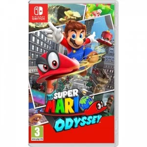 image of Super Mario Odyssey Nintendo Switch Game