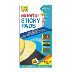 image of 151 Adhesives Exterior Sticky Pads x80