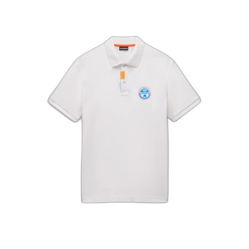 Image of Polo Napapijri Clanis Blanc Male XS