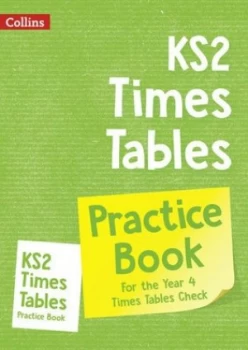 Image of KS2 times tables practice book by