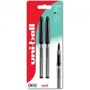 Image of Uni-Ball Air Medium UBA-188L BK Plastic Free Packaging PK2