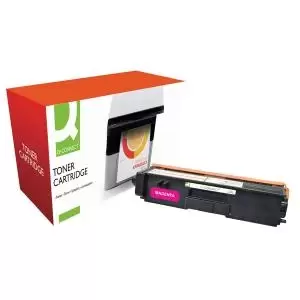 Image of Q-Connect Brother Remanufactured Magenta Toner Cartridge TN320M